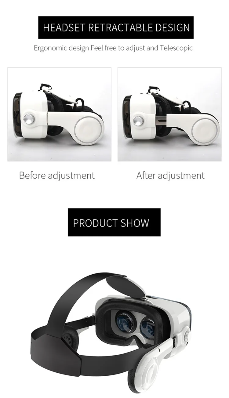 UZQi Bobo VR очки 3D Cardboards шлем виртуальной реальности VR очки стерео коробка гарнитура VR для 4,0-6,0 дюймового смартфона