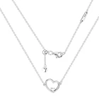 Ожерелья и подвески CKK, ожерелье с кулоном в виде сердца любви, серебро 925 пробы, серебряные ювелирные изделия, оригинальный pengte