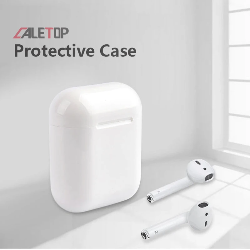 Жесткий чехол Caletop для Apple аксессуары airpods мягкие чехлы i12 i10 беспроводные TWS