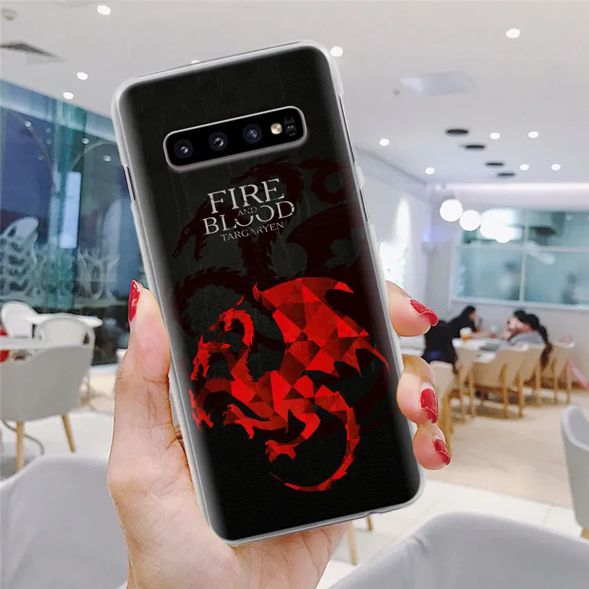 Игра престолов чехол для телефона для samsung Galaxy S10e S10 плюс S7 S8 S9 Plus, Note 8, 9, 10, плюс S10 5G M20 M30 жесткий чехол Coque