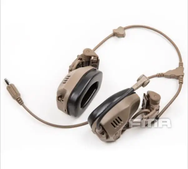 Sand Tactical RAC гарнитура с PTT для быстрого SF High Cut шлема рельсы|Шлемы| |