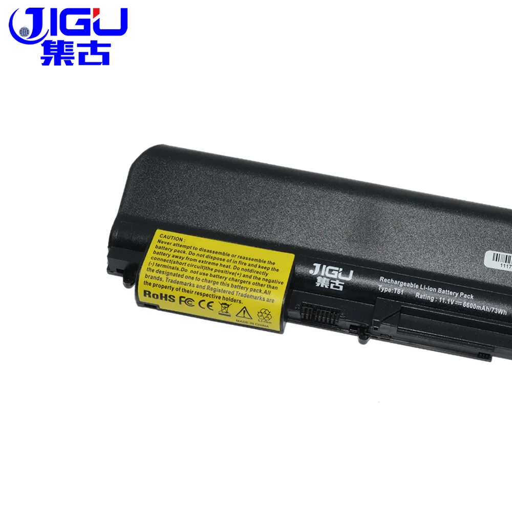 JIGU ноутбук Батарея 42T5264 42T5229 41U3196 42t5263 42t5230 41U3197 42T5226 для lenovo/IBM ThinkPad T400 T61 T61p