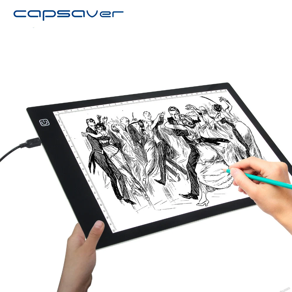Capsaver Портативный USB копию доска ультратонкие A4 светодиодный световой короб Artcraft