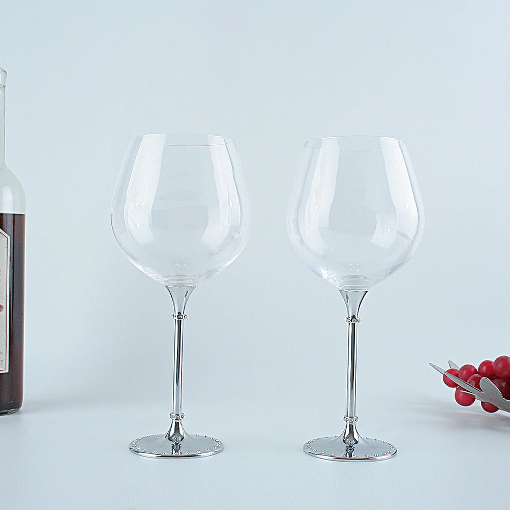 Новый набор из 2 больших бокалов бокалы для вина 800 мл поднятия тостов Дня Святого