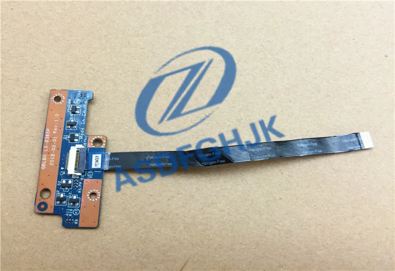 Оригинал для DELL Alienware M14X R2 Панель кнопок питания LS 8385P 100% ТЕСТ ОК|button board|board boardboard