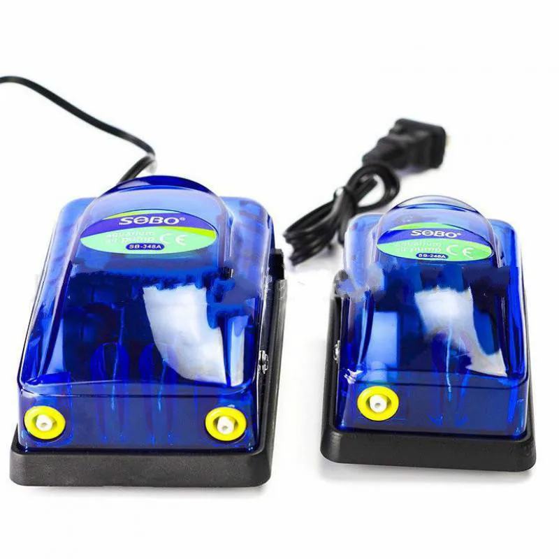 Лучшая цена 3 Вт 5 регулируемый аквариумный воздушный насос для аквариума