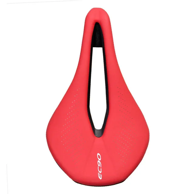 red Ec90 велосипедное седло, велосипедное седло, MTB, шоссейное велосипедное седло для горного велосипеда, Гоночное седло, полиуретановое дышащее мягкое удобное сиденье, подушка - Цвет: red