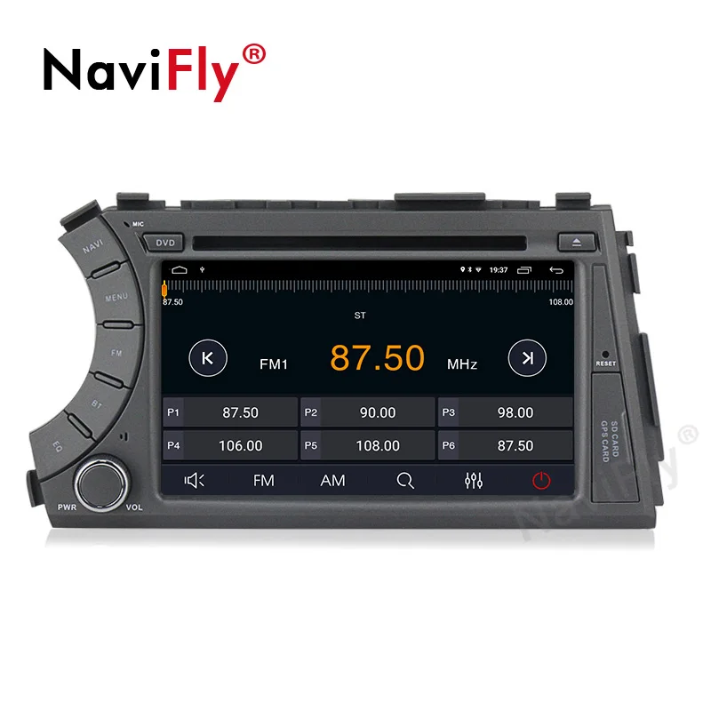 Android9.1 32G rom Carplay OBD2 для ssangyong Kyron Actyon автомобильное радио gps кассета DVD DVR USB SD play wifi русскоязычное меню и Карта
