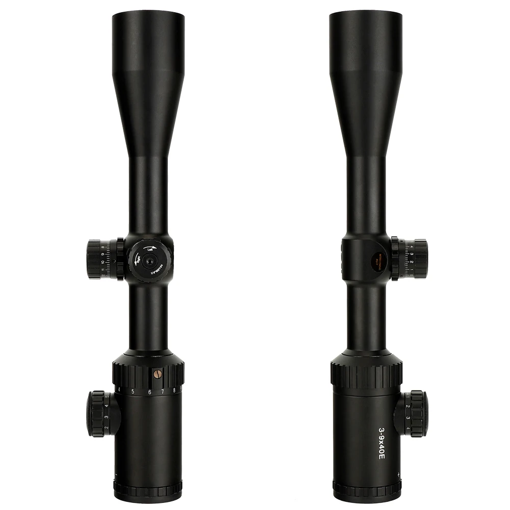 ZOS 3-9X40 E охотничий оптический прицел Mil Dot Wire сетка красный зеленый с подсветкой прицел с башенками Блокировка сброса
