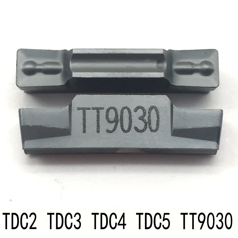 10 шт ~ 50 TDC2 TDC3 TDC4 TT9030 CNC карбидные пластины taegutec рифленые вставки Высокое качество