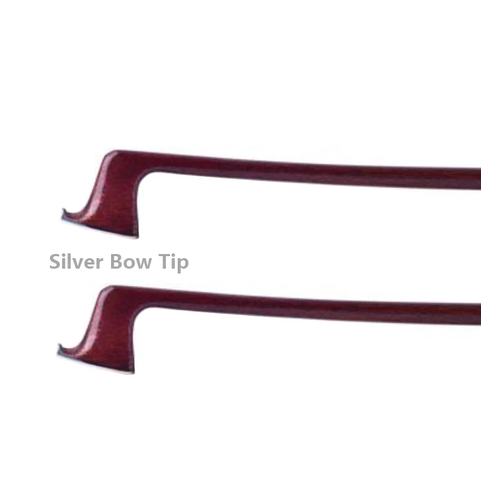 4 шт. Высокое качество Пернамбуку лук палку с серебряной совет модель +