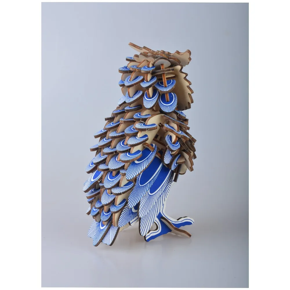 DIY 3D Wooden Puzzle Toys For Children Magical Animals Kids Also Suitable Adult Game Best Gift Of High Quality Wood | Игрушки и хобби