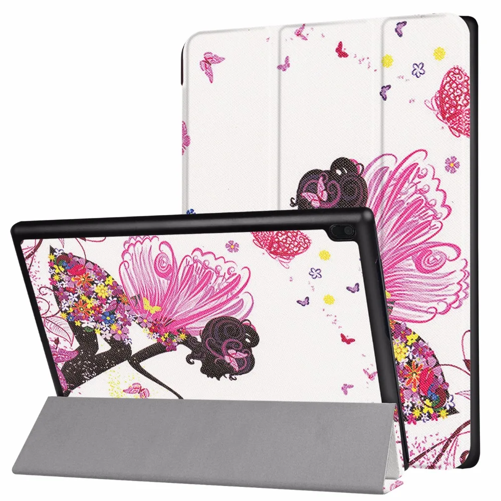 Отпечатано Кожа PU чехол для Lenovo Tab 4 10.0 tb x304f x304n 10 &quottab4 + протектор стилус|cover for tab