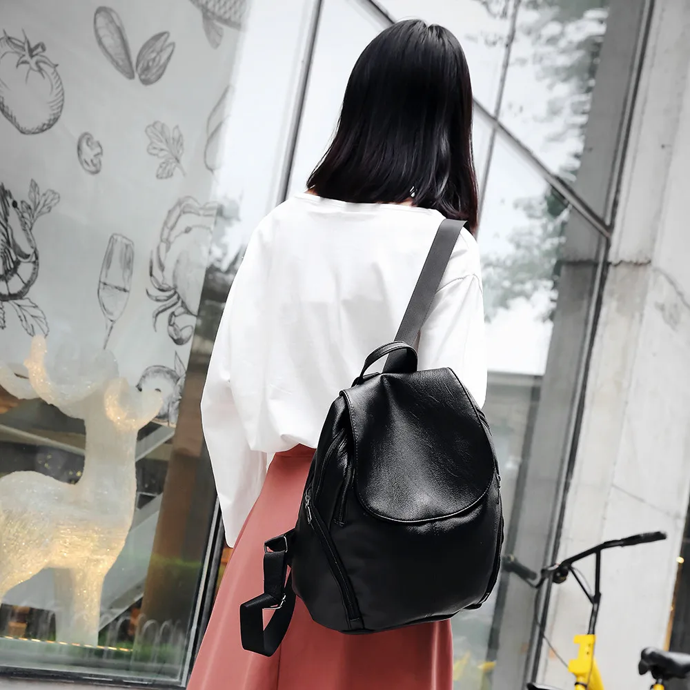 Аксессуар для сумки 2018 Новое поступление унисекс однотонный дорожный Рюкзак