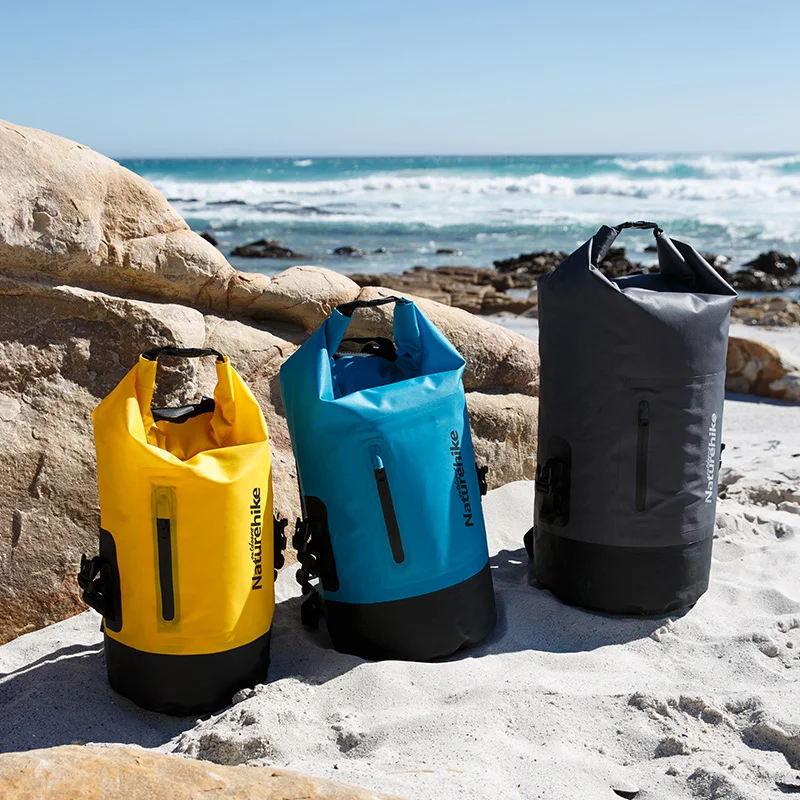 Водонепроницаемый Сухой Рюкзак NatureHike 20L 30L 40L водонепроницаемая сумка для