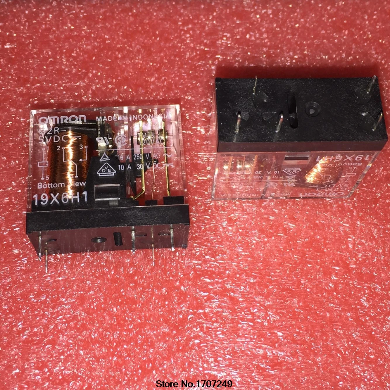 

Бесплатная доставка, новое оригинальное реле 10 шт./лот, G2R-1-5VDC G2R-1 DC5V G2R-1-5V 10A 5Pin