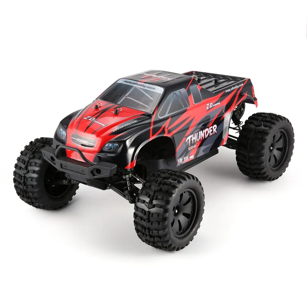 Zd racing 10427-s 9106-s Новинка 1/10 Thunder 4WD бесщеточный 70 км/ч гоночный автомобиль RC Bigfoot багги Грузовик RTR игрушки пульт дистанционного управления автомобиль