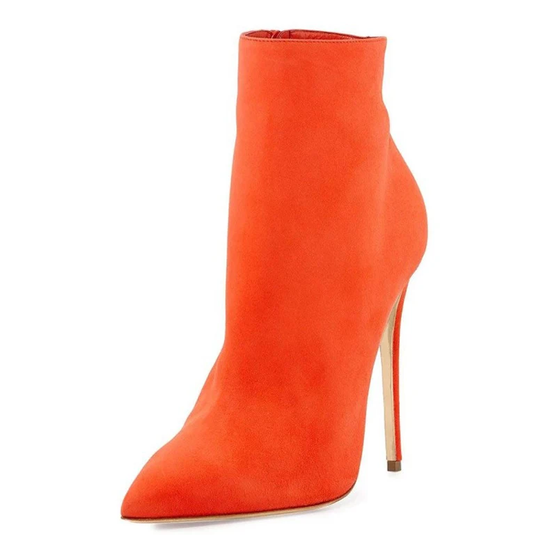 Модная женская обувь 2019 весенние женские ботинки с острым носком элегантные на