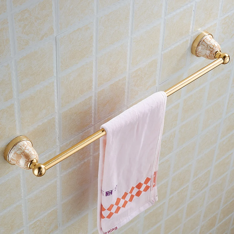 Бесплатная доставка один держатель для полотенец стойка из алюминия и керамики