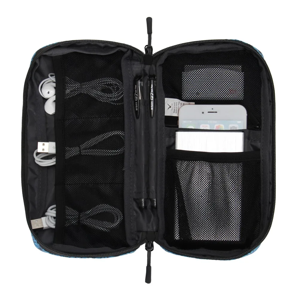 Hynes Eagle Cord Packing Organizer Small Electronics Case Gadget Pouch Phone Travel Accessories Storage Hard Drive Pen Data Bag | Багаж и