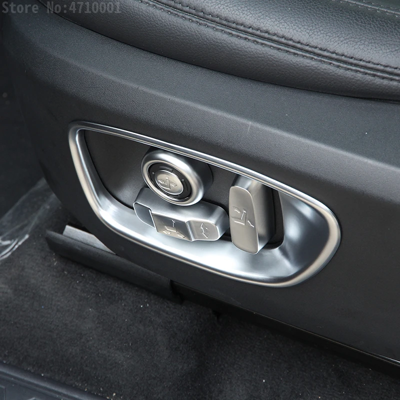 ABS Chrome Side Seat Decoration Frame Cover Trim For Land Rover Discovery Sport 2015 2016 2017 Car-Styling Auto Accessories | Автомобили и
