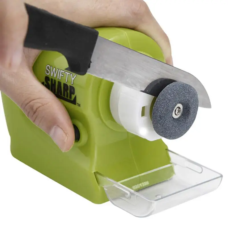 Hot sharpener for knives kitchen accessories Swifty Sharp Precision Power Sharpening Diamond Motorized Knife Sharpener Household | Дом и сад