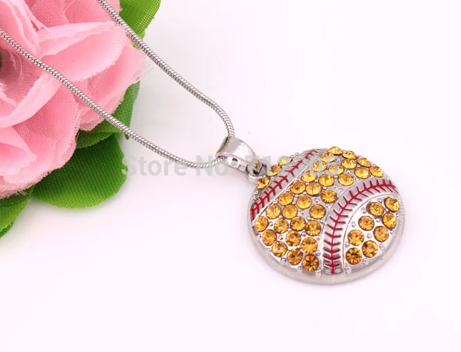 Новый продукт 10 шт. цинковый сплав со сверкающими кристаллами Подвеска для