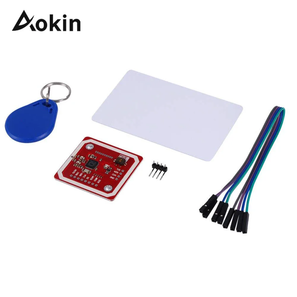 

PN532 NFC RFID Wireless Module V3 User Kits Reader Writer Mode IC S50 Card PCB Attenna I2C IIC SPI HSU For Arduino diy kit