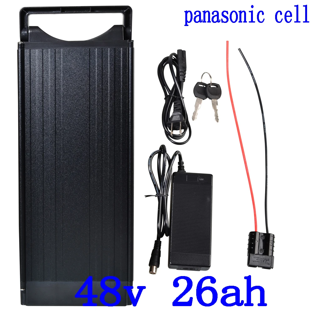 Литиевая батарея panasonic для электровелосипеда 48 В 20 Ач 1000 Вт 1500 2000 25 23 26 Ач|Батарея