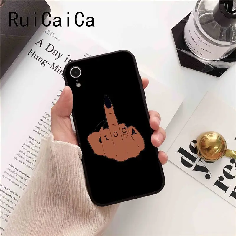 Ruicaica KDMOJI MONEY STACKS Newly Arrived Black Phone Case Cover for iPhone 8 7 6 6S 6Plus X XS MAX 5 5S SE XR Fundas Capa | Мобильные