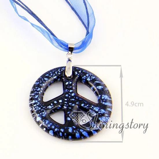 Итальянская фольга венецианская светящаяся Подвеска из муранского стекла для