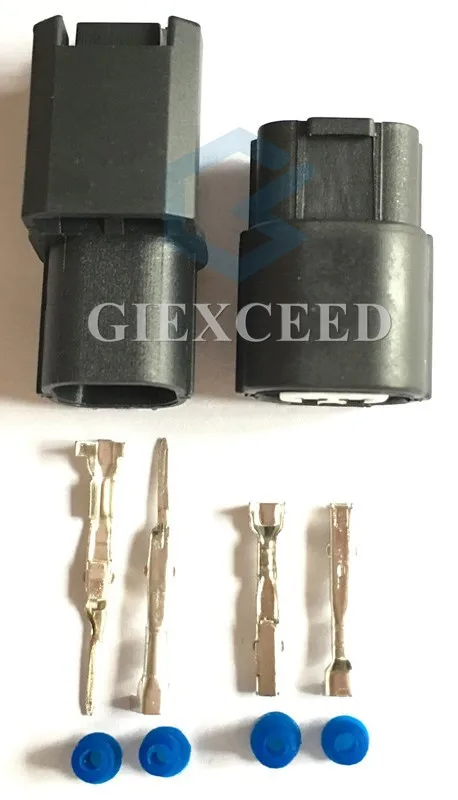 2 комплекта 2 Pin 6188-0589 6189-0890 водонепроницаемый разъем датчика температуры ABS сенсор тонкая проволока разъем для Honda 91706-PLC-0030-H1