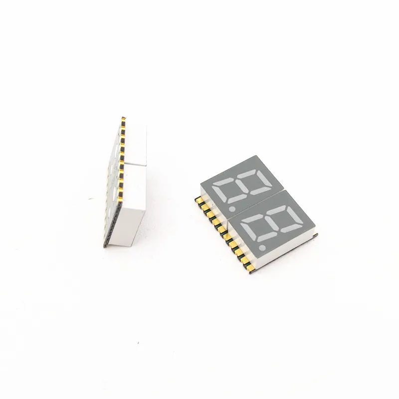 10 шт. новый SMD 2 бит 0 3 дюйма цифровая трубка светодиодный дисплей красный свет 7