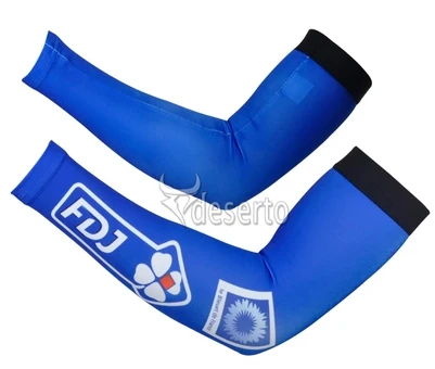 2014 fdj cycling arm warmers bike sleeve manguito de ciclismo bicycle accessories bicicleta team protective |
