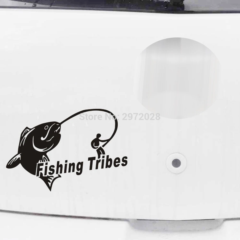 

10 x Funny Car Sticker Fishing Tribes Auto Decal Car Accessories Sticker for Tesla ToyotaChevrolet Volkswagen Hyundai Kia Lada