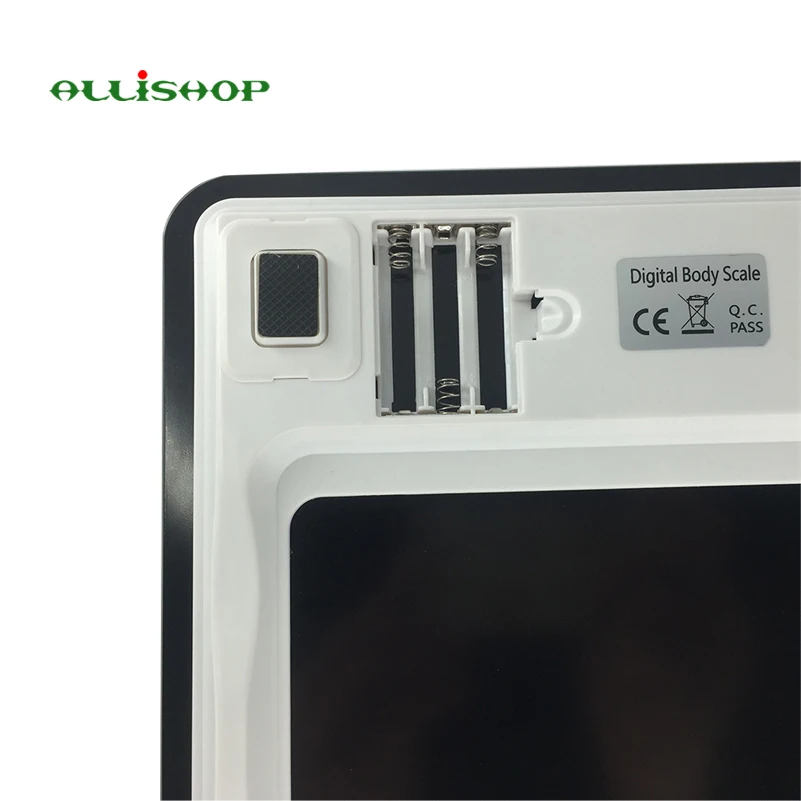 ALLiSHOP умный весы напольные бытовые светодиоды Жир и содержание воды электронные