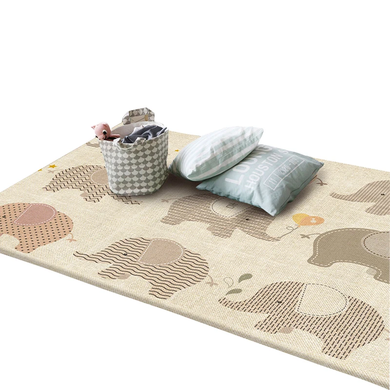 elephant 1cm Thick Kids Rug Crawling Mat Living Room Baby Play Mat Home Waterproof Gym Children's Mat Game Toys Carpet - Цвет: elephant