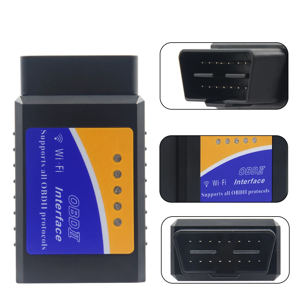 Чип 25K80 V1.5 ELM327 wifi PIC18F25K80 OBD2 OBDII EOBD интерфейс диагностический инструмент беспроводной OBD2 сканер автомобильный детектор vag com