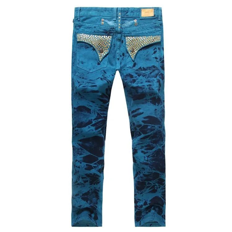 2015 New Blue Robin Jeans for Men Blue 