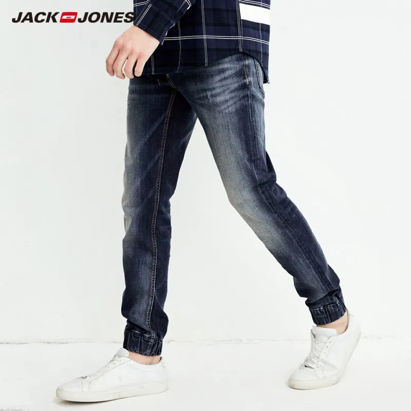 JackJones мужские высокие стрейчевый облегающий джинсы J | 218132542 Мужская одежда