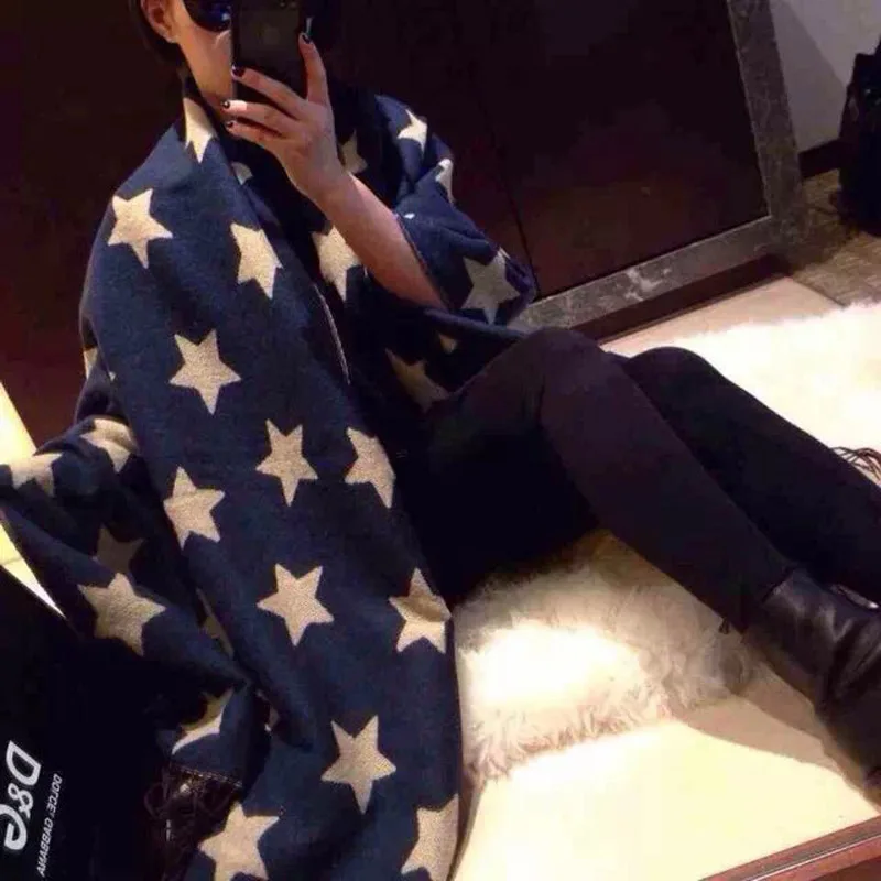 Новинка 2019 дизайнерский шерстяной шарф зимний женские шарфы женский длинный