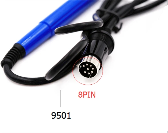 SZBFT FX 9501 паяльник ручка для HAKKO 951/950 942 паяльная станция Бесплатная доставка|iron handle