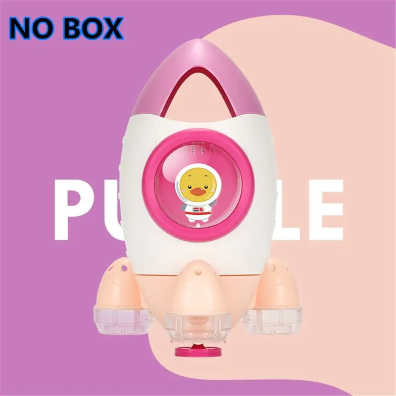 Ракета игрушка для ванны вращающийся спрей воды мытья волос детей | Игрушки и