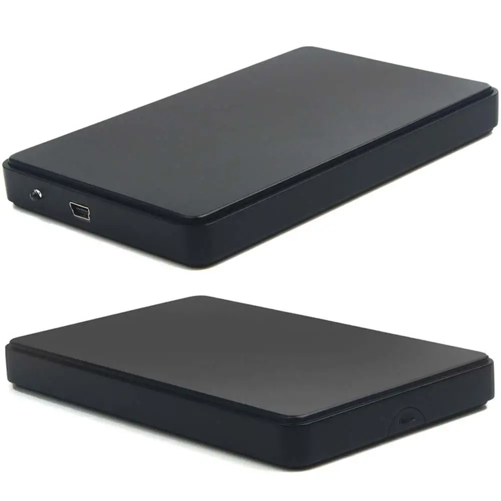 Тонкий портативный USB 2 0 жесткий диск Внешний корпус 5 дюймов SATA HDD мобильный
