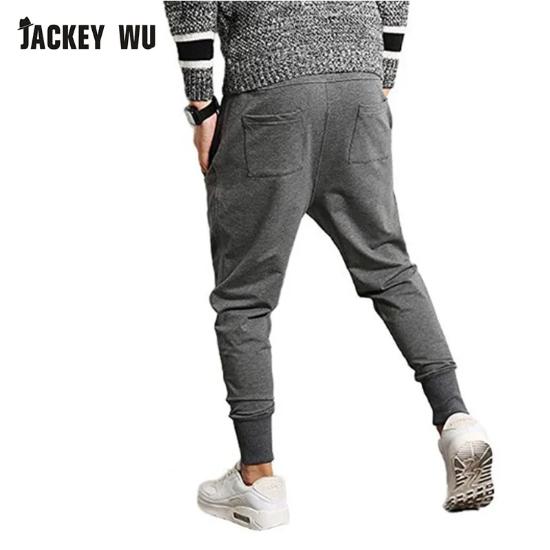 JACKEYWU бренд брюки для девочек мужчин Мода 2019 г. джоггеры повседневное пот Slim Fit