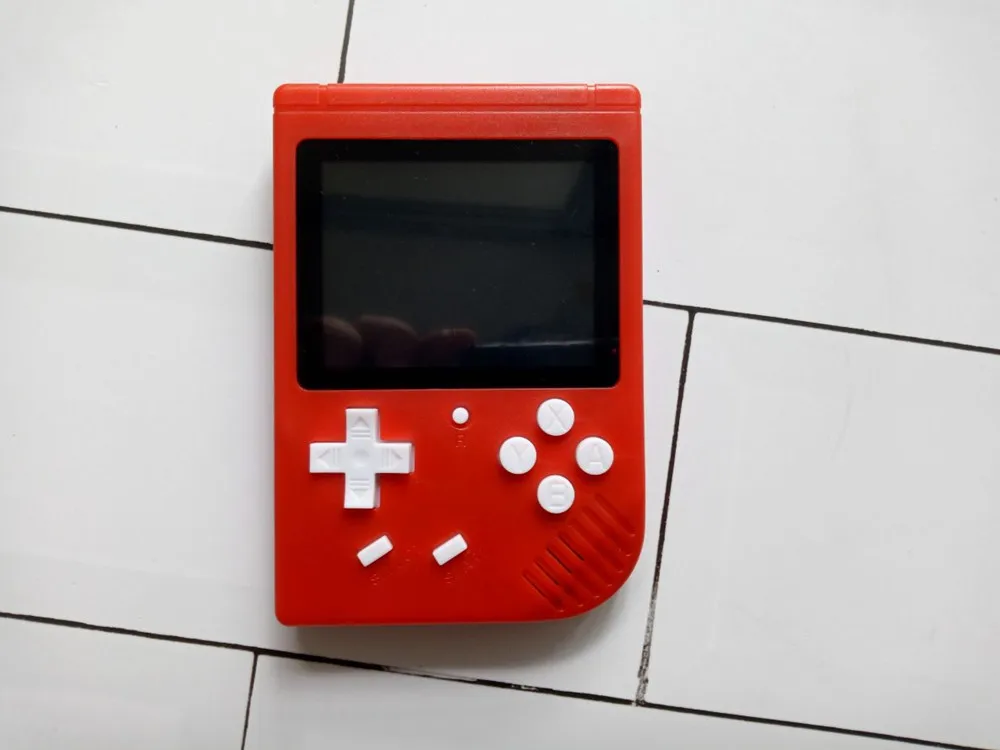 red Ретро игровой плеер портативная игровая консоль Встроенная 400 игровая консоль классические игры Ручной игровой плеер - Цвет: red