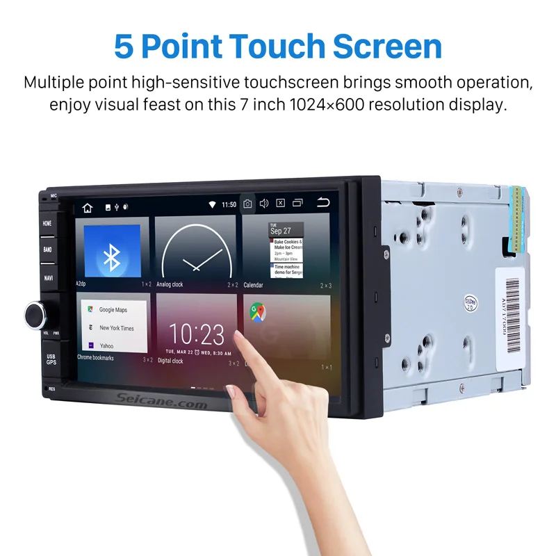 Распродажа Seicane 2Din Android 8 0 7 &quotУниверсальный Автомобильный Радио gps
