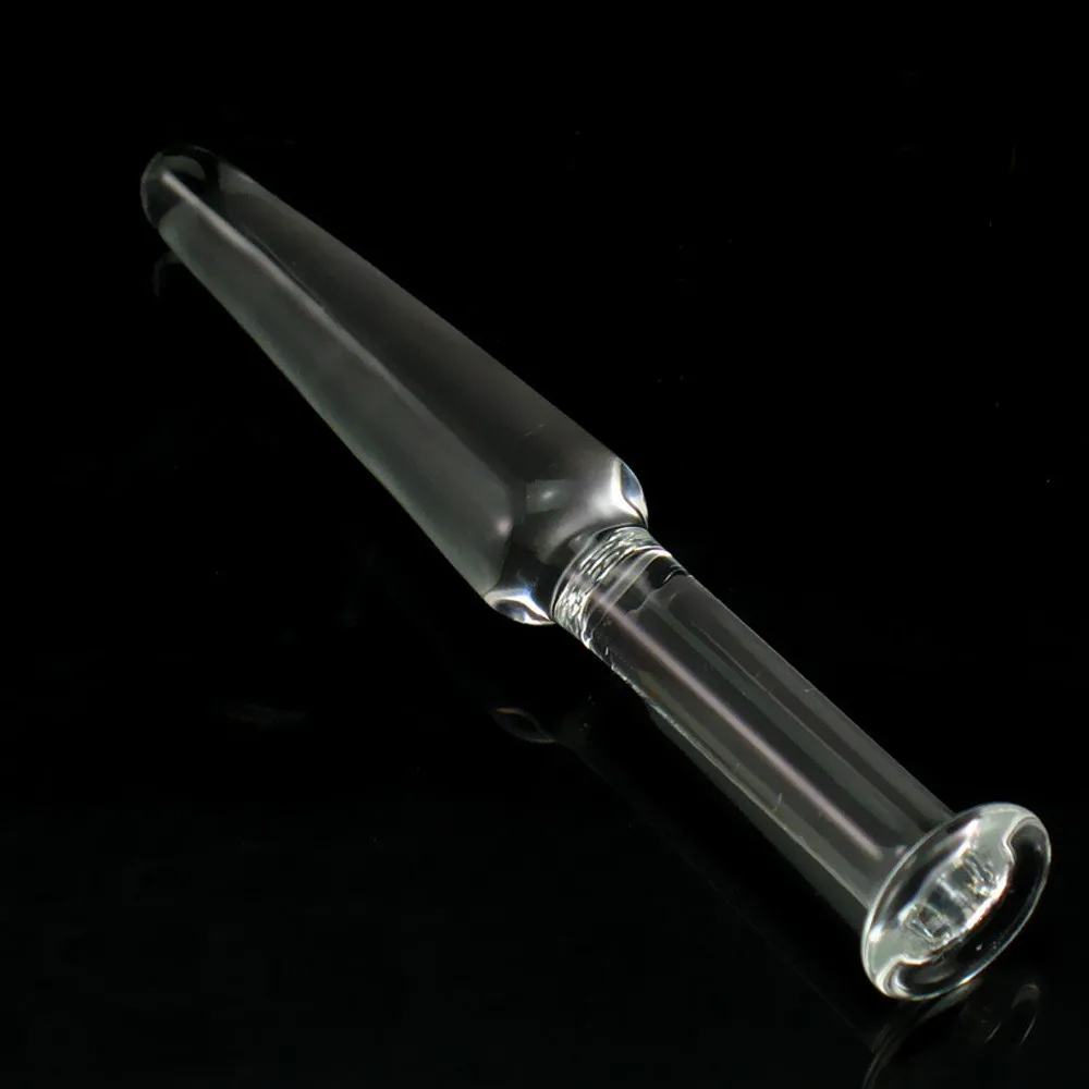 Glass Anal Plug Dildo Stimulator G-Spot Clitoral Penis Massager for men and women Gay Adult Male Female Masturbation |