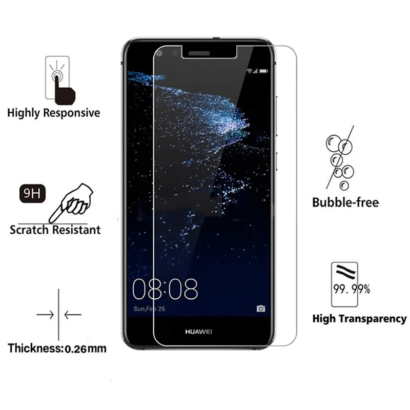 Huawei P10 lite Экран протектор huawei облегченное закаленное стекло СПС P10Lite Стекло Lite/Nova