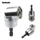 Угловой удлинитель для дрели, угловая отвертка 105 градусов, магнитная насадка 14 дюйма с шестигранной головкой для сверления, гаечный ключ адаптер держателя